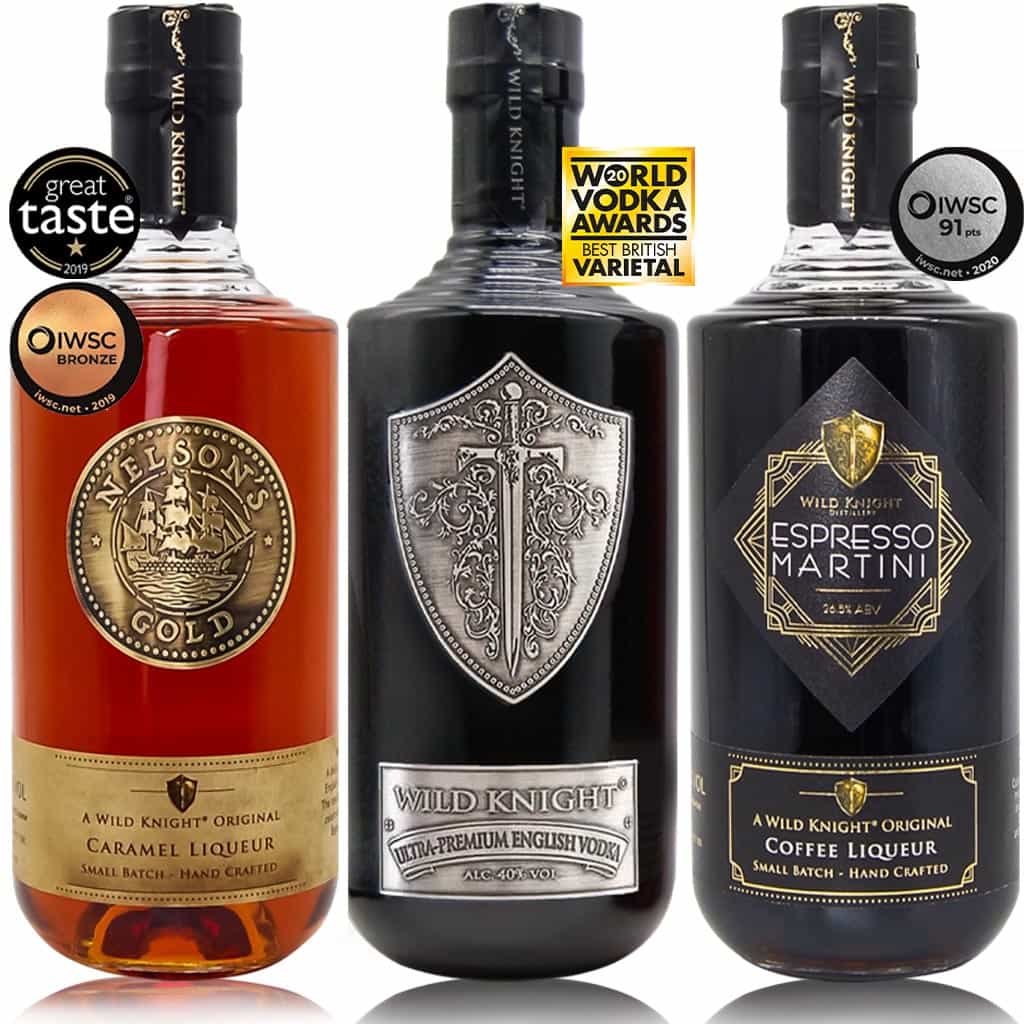 Wild Knight® Distillery, Award Winning Vodka & Liqueur Collection