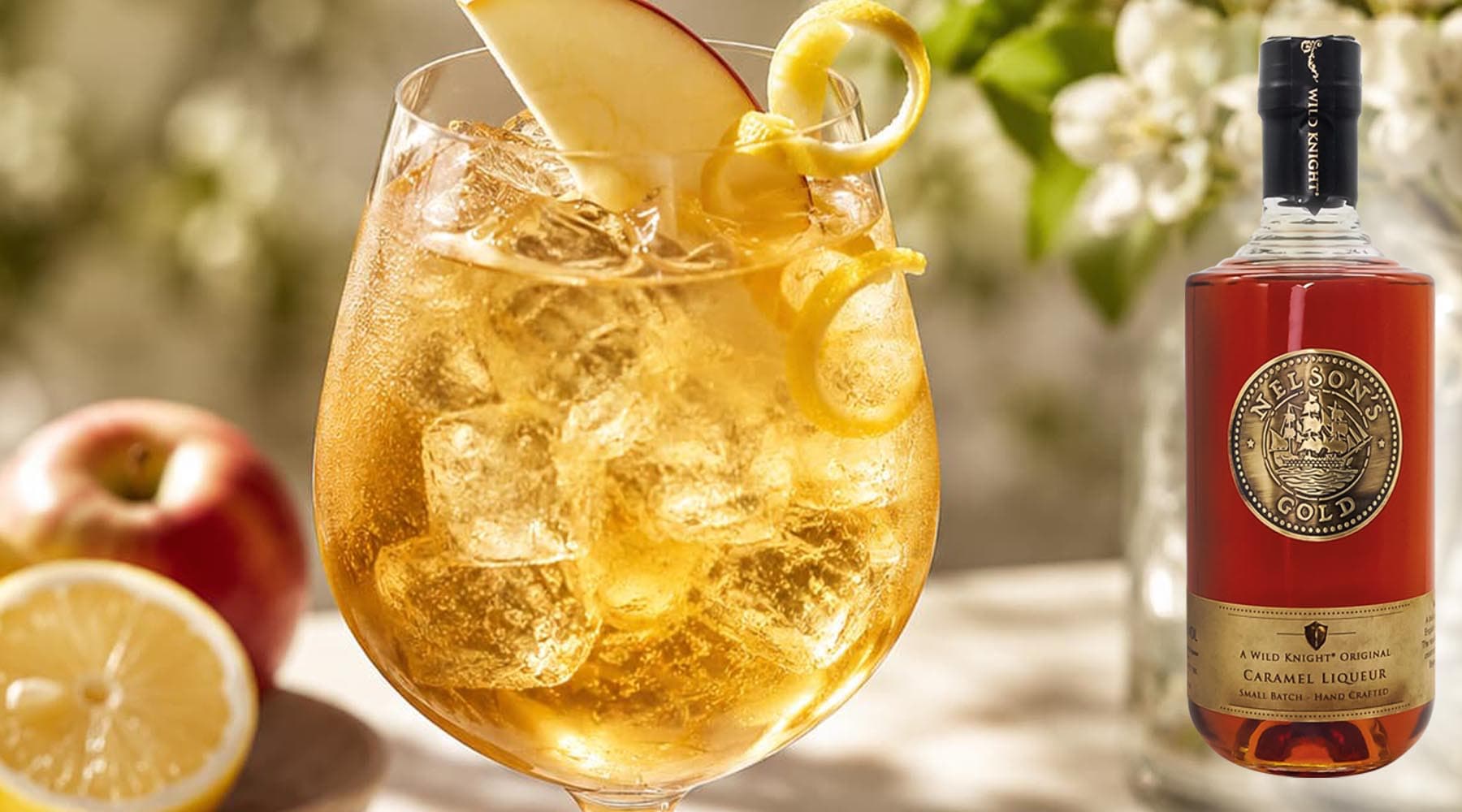 シリウスゴールドカクテル Nelson's Gold® Spring Orchard Spritz - Wild Knight® Distillery