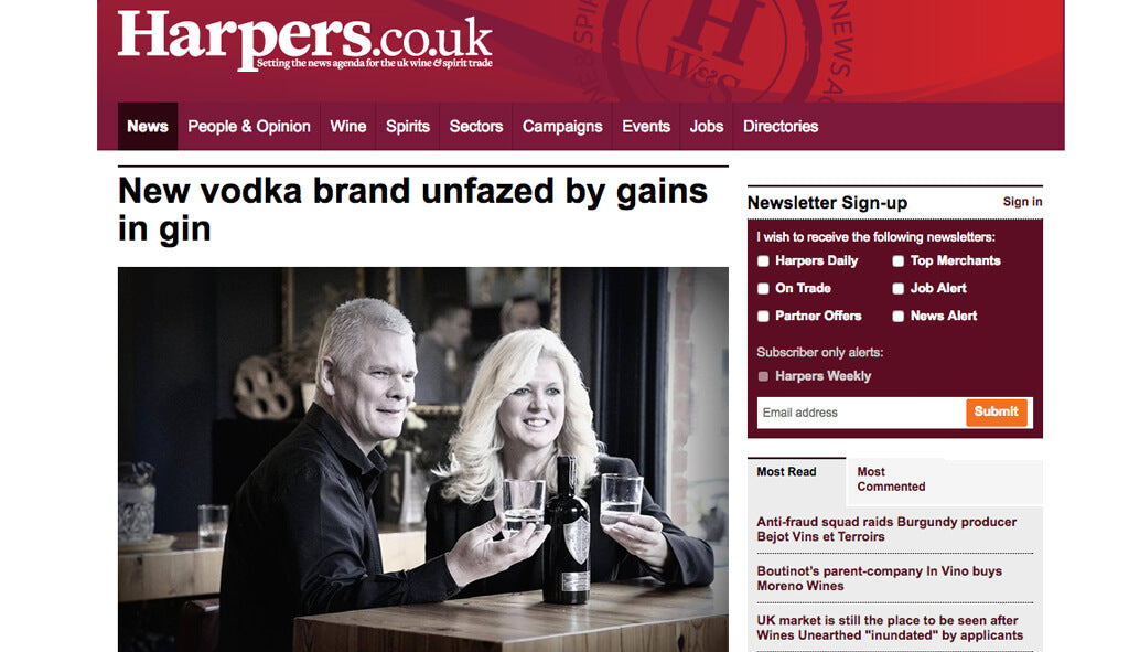 New Vodka Brand Unfazed by Gains in Gin, April 11, 2016