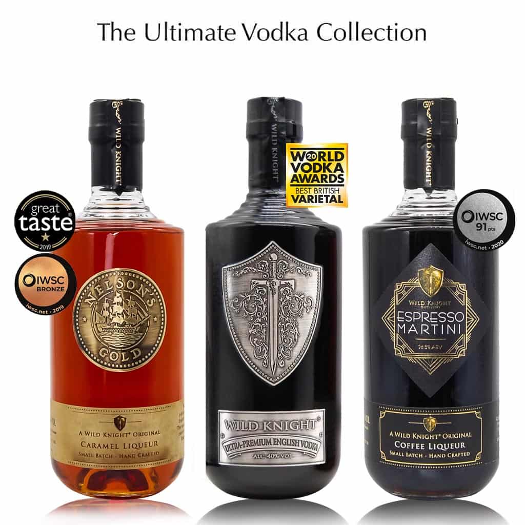 Wild Knight® Distillery, Award Winning Vodka &amp; Liqueur Collection