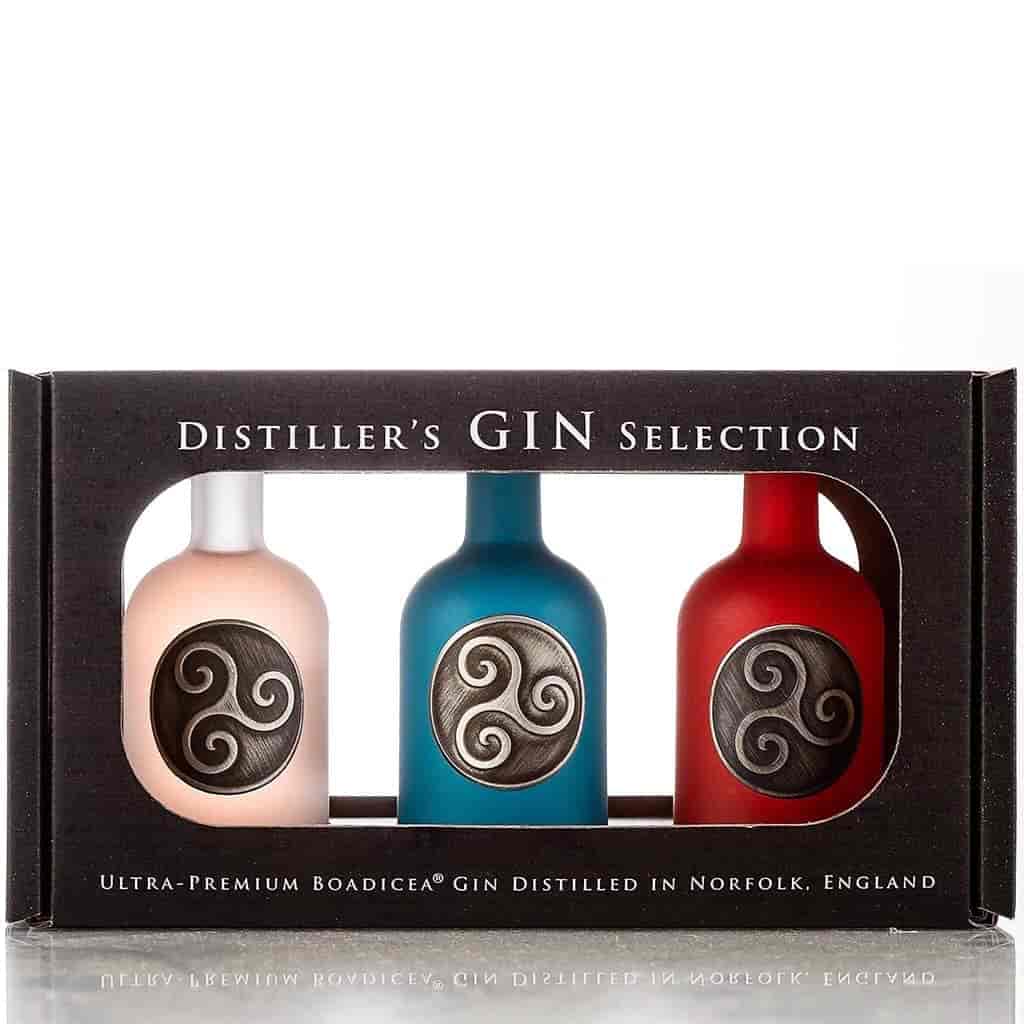 Distiller&#39;s Boadicea® Gin gift pack - Wild Knight® Distillery